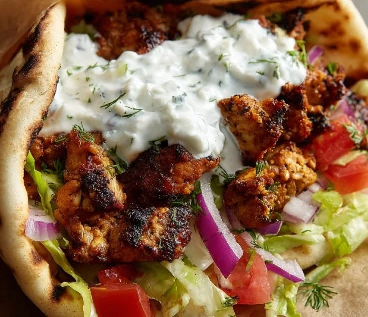Authentic Greek Chicken Gyros: A Taste of the Mediterranean at Home