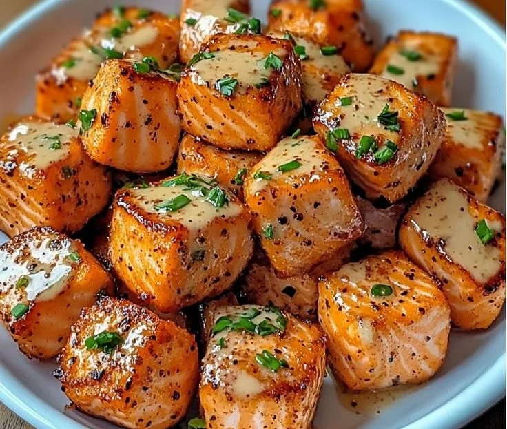 Bang Bang Salmon Bites Bowls