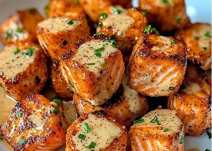 Bang Bang Salmon Bites Bowls