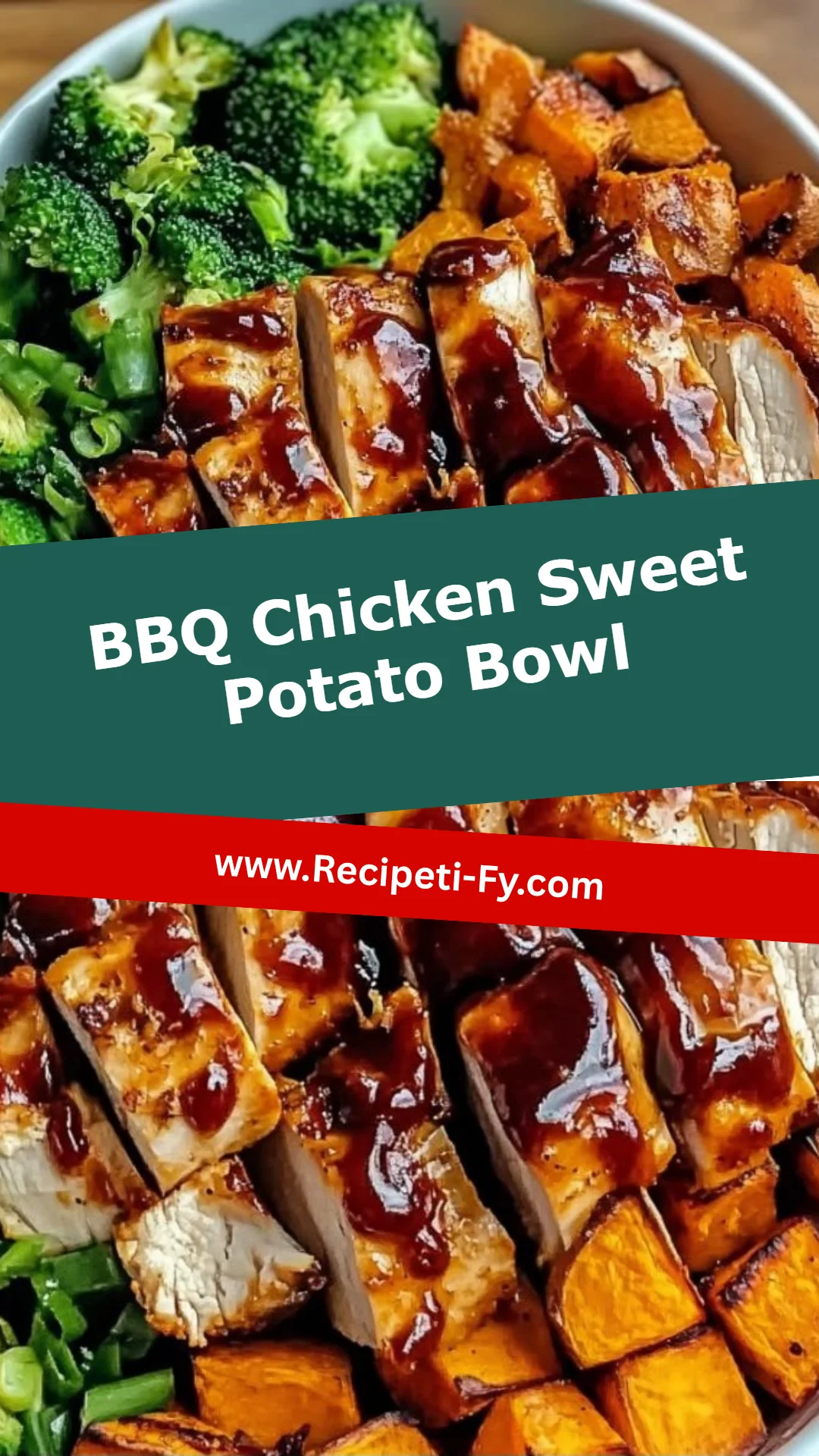 BBQ Chicken Sweet Potato Bowl