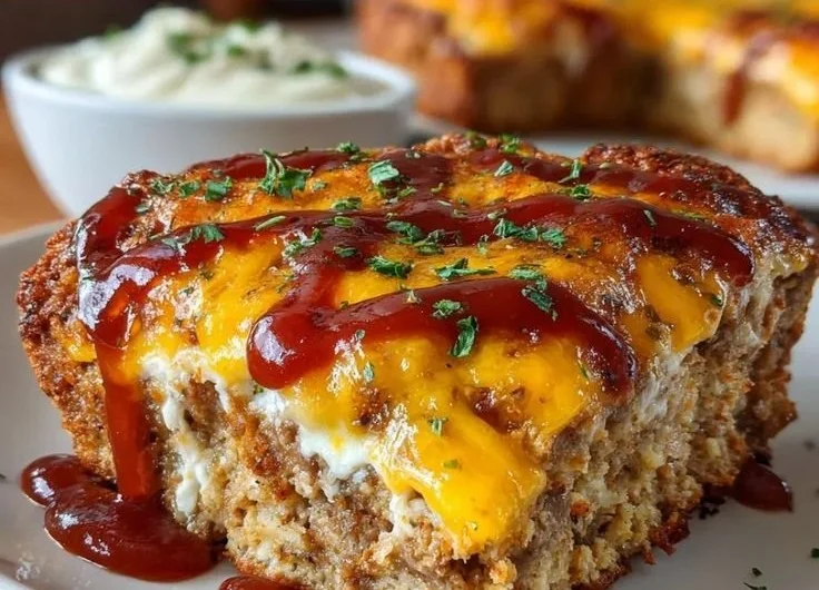 Cheesy Meatloaf Casserole