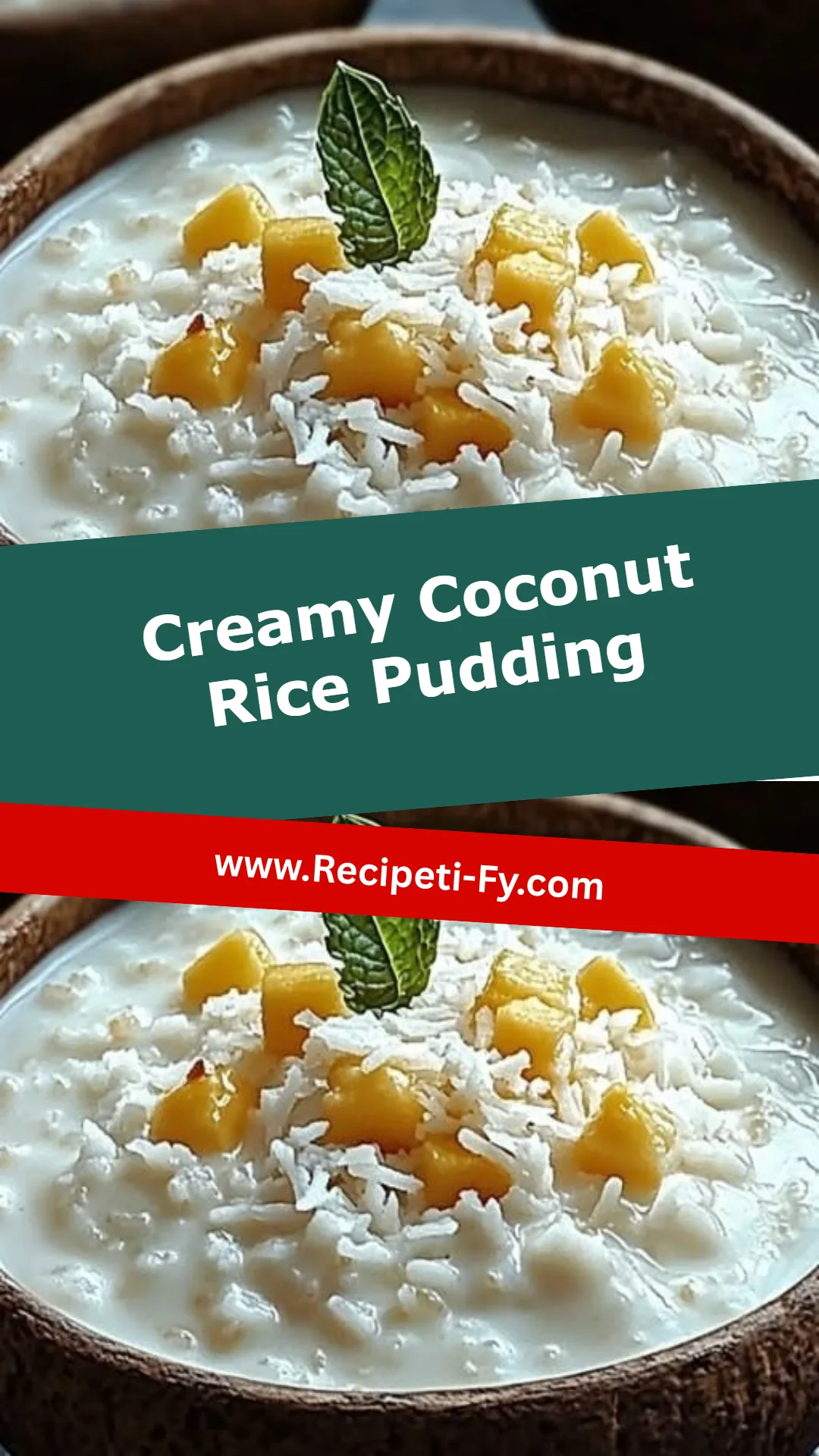 Creamy Coconut Rice Pudding