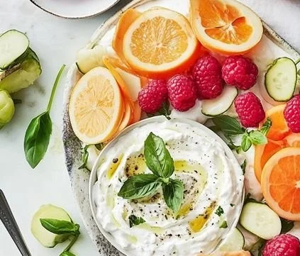 Creamy Whipped Feta Dip Board