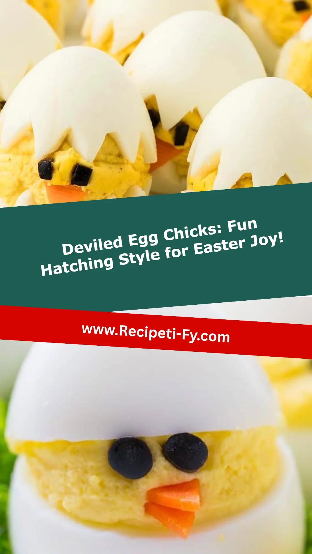Deviled Egg Chicks: Fun Hatching Style for Easter Joy!