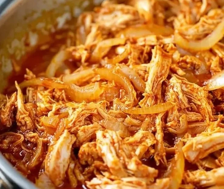 Easy Chicken Tinga Tostadas