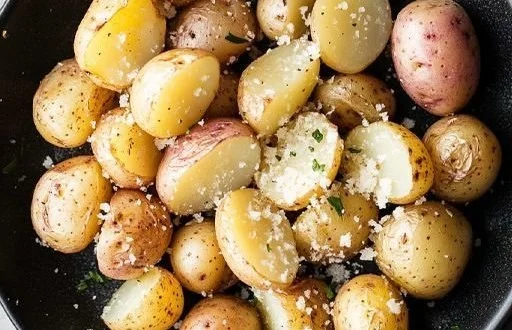 Easy Garlic Parmesan Potatoes