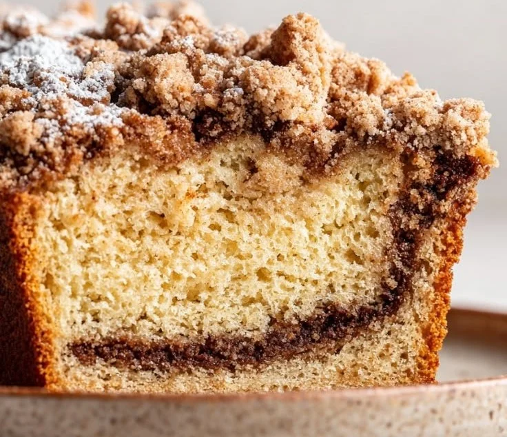Easy Homemade Cinnamon Streusel Bread