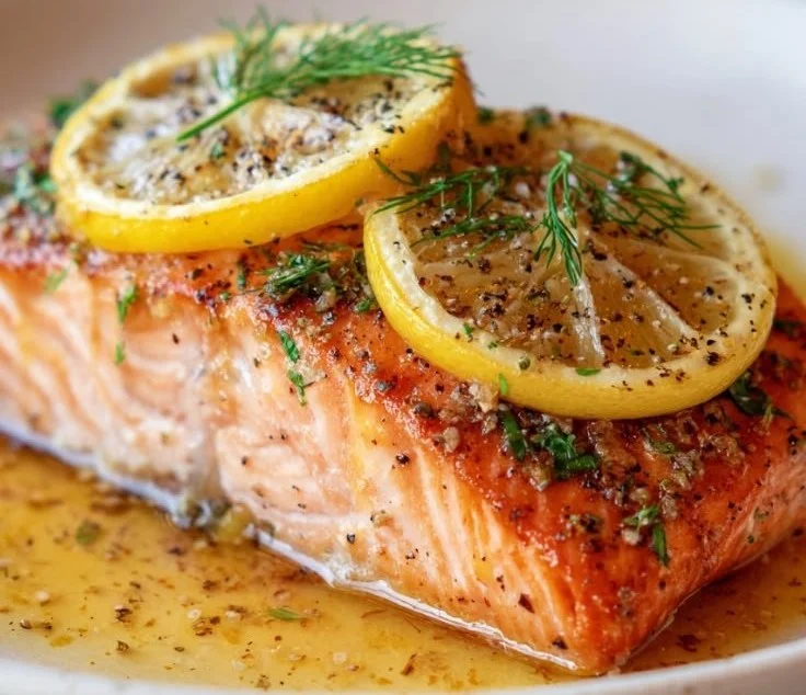 Easy Lemon Dill Baked Salmon