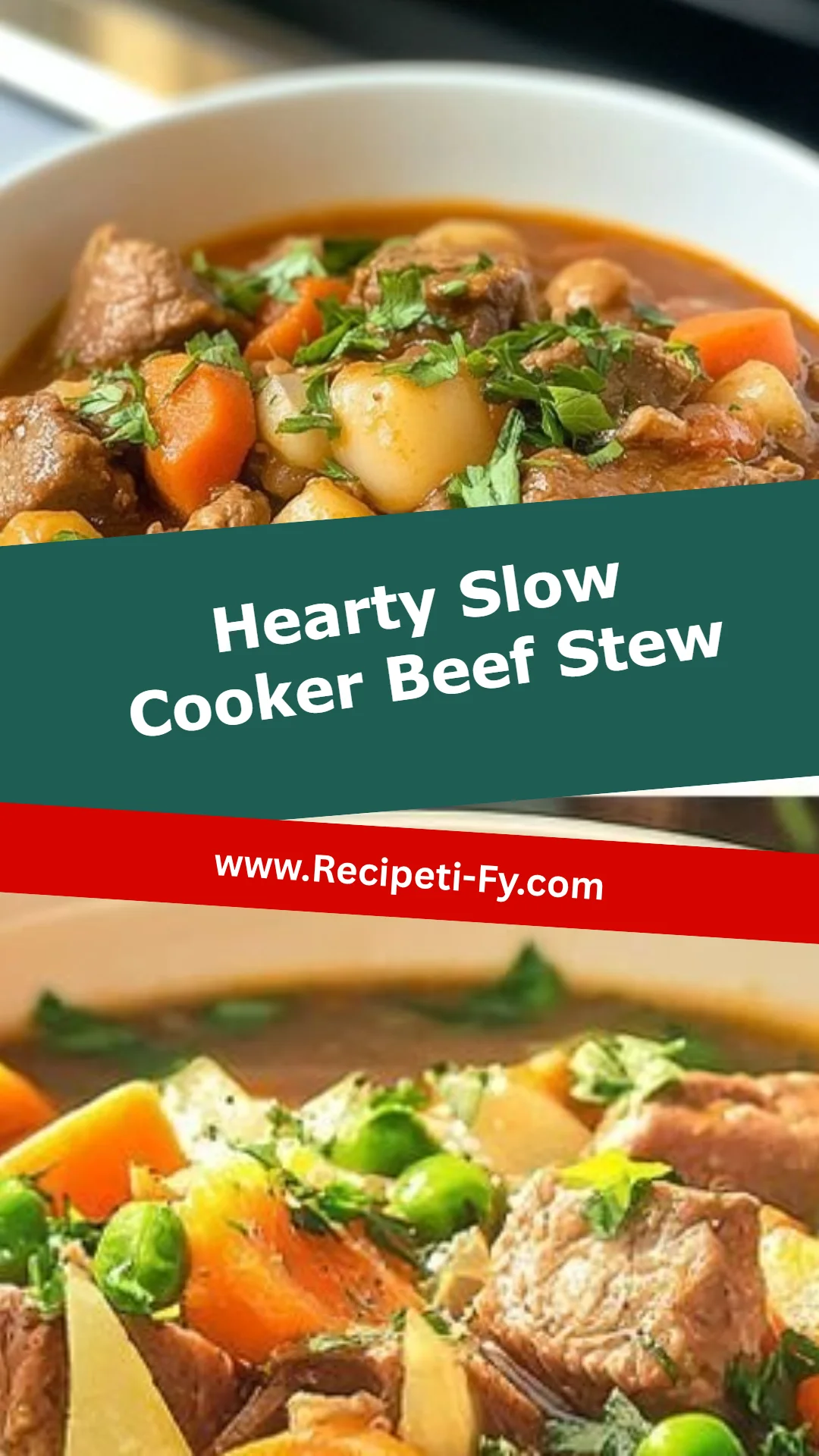 Hearty Slow Cooker Beef Stew