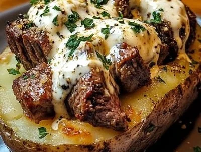 Loaded Steak Potatoes