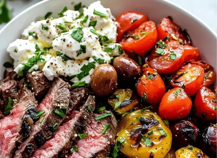 Mediterranean Steak Bowl