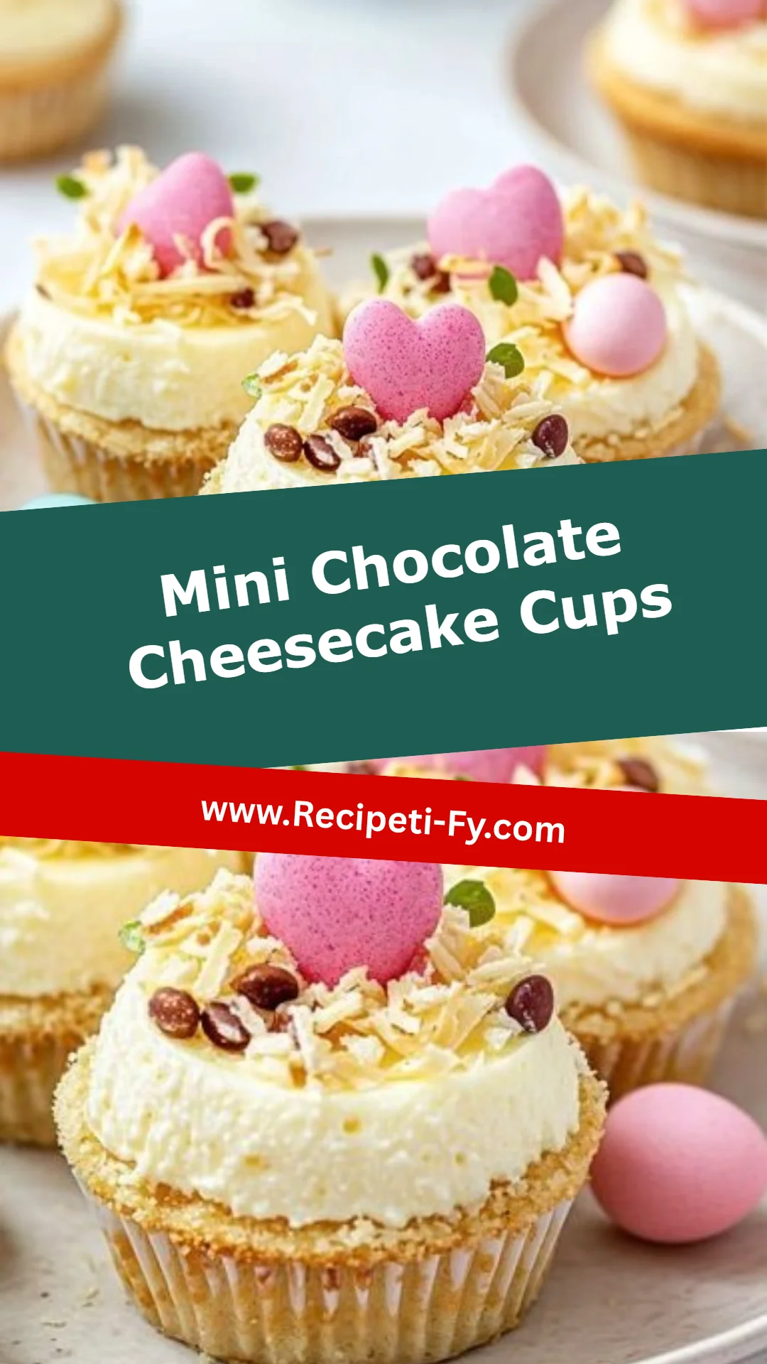 Mini Chocolate Cheesecake Cups