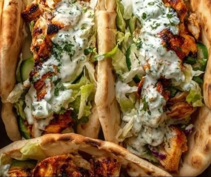 Sheet Pan Chicken Pitas with Herby Ranch