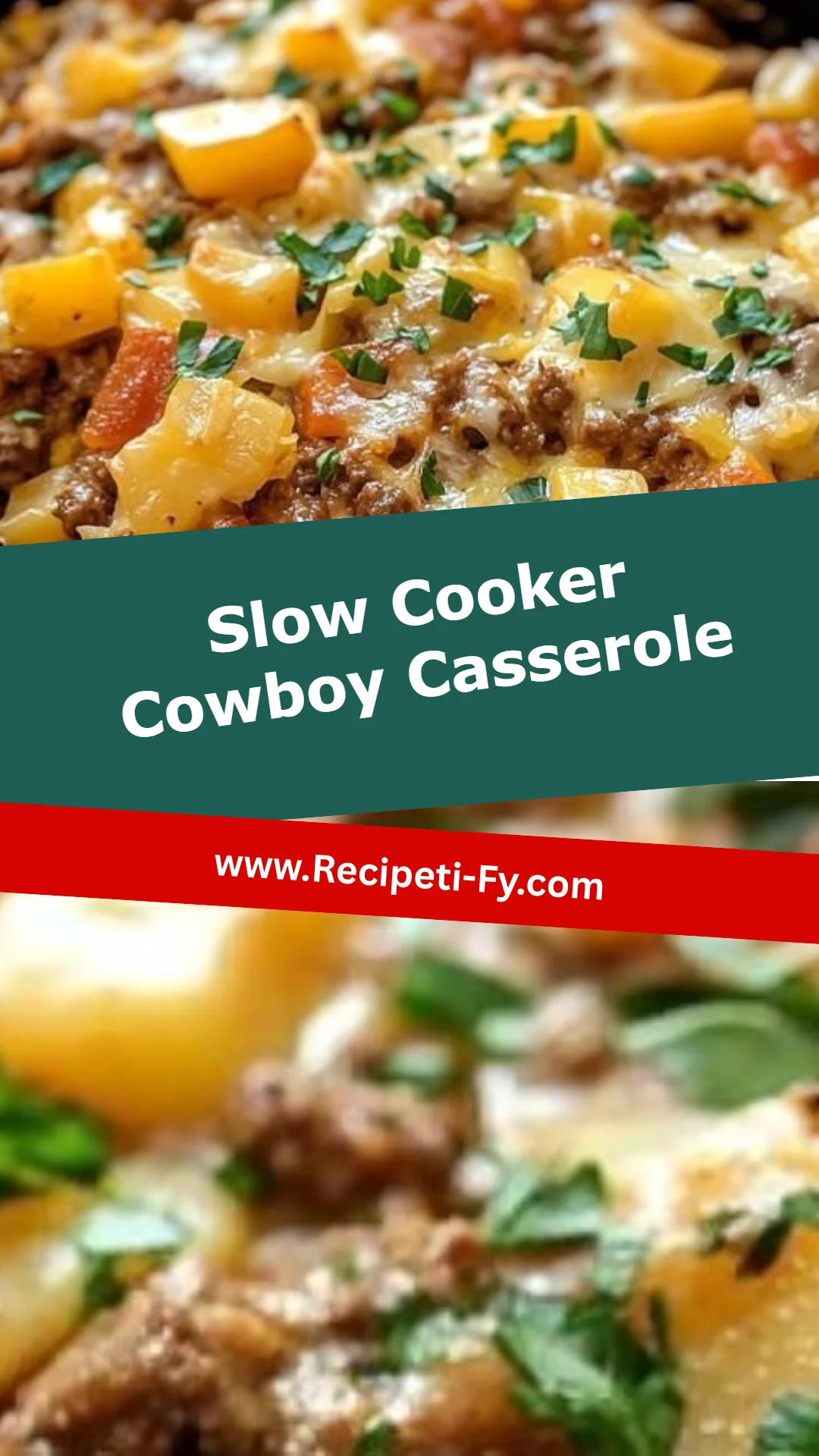 Slow Cooker Cowboy Casserole