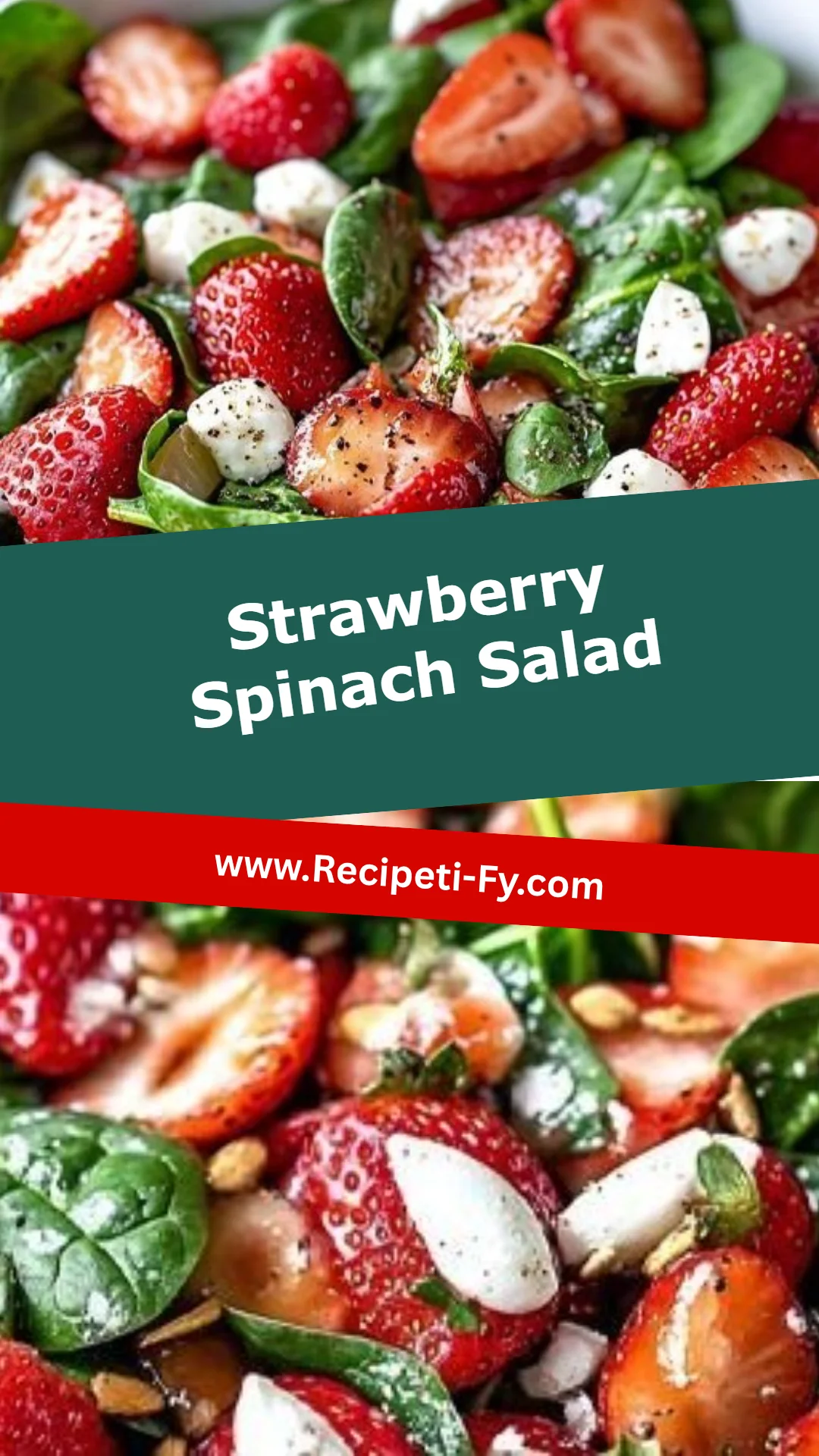 Strawberry Spinach Salad
