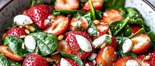 Strawberry Spinach Salad