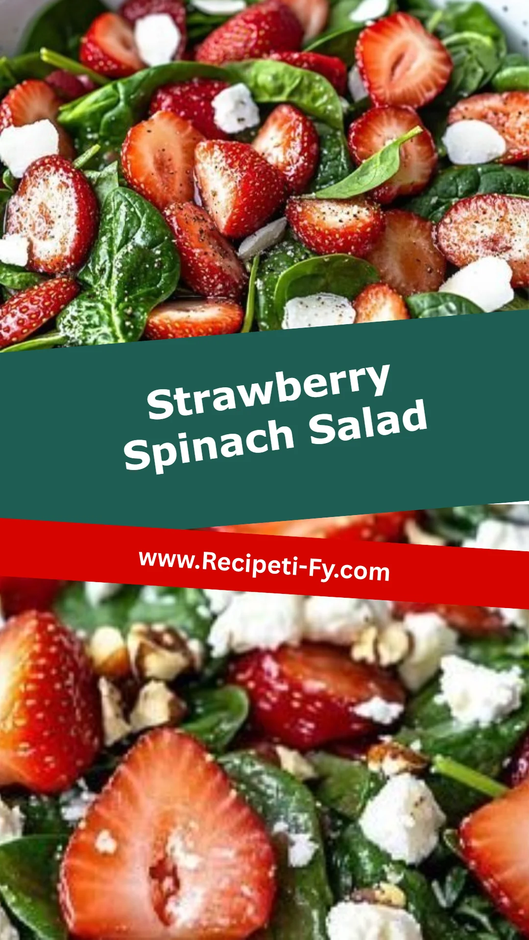 Strawberry Spinach Salad