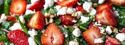 Strawberry Spinach Salad