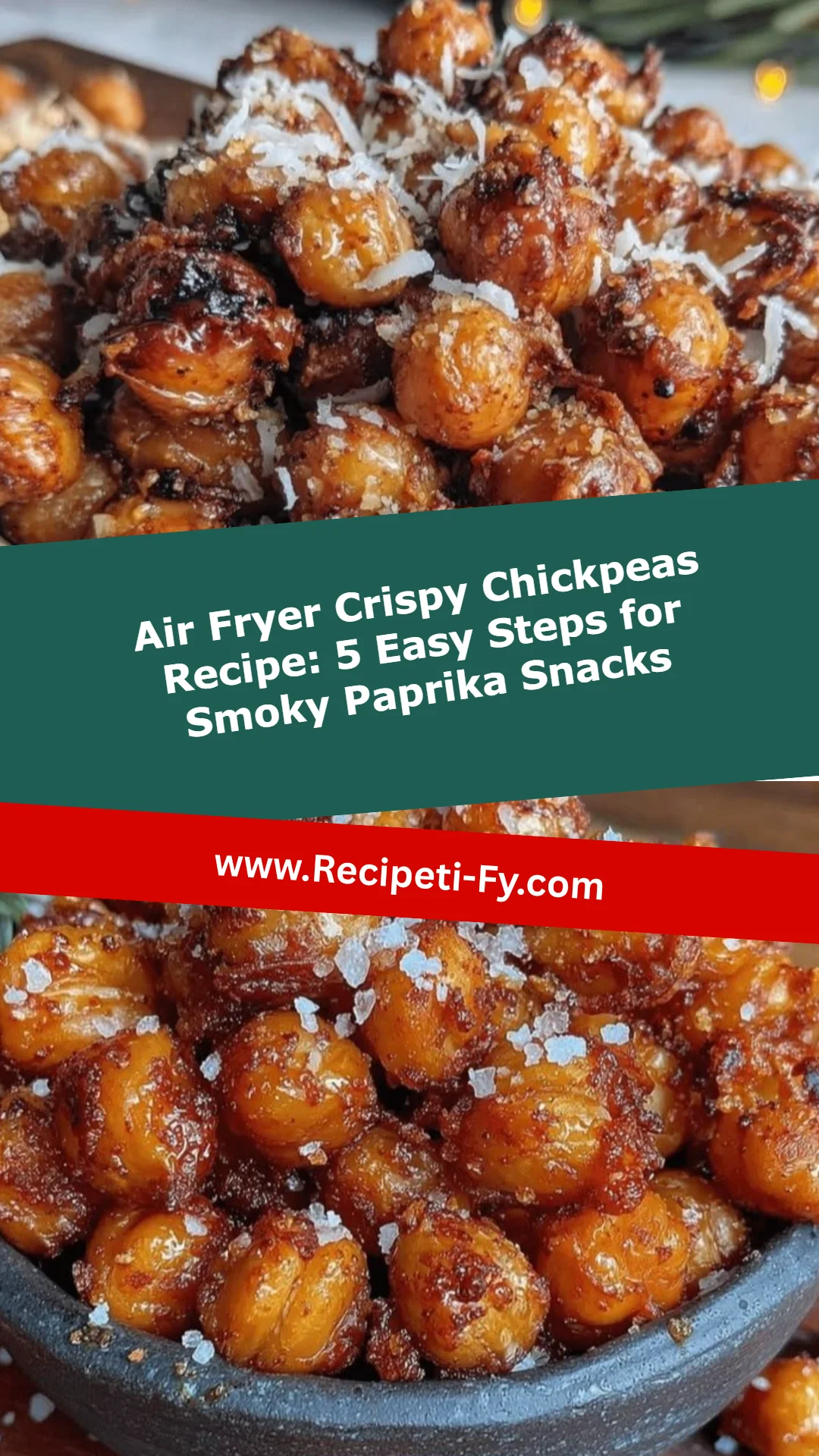 Air Fryer Crispy Chickpeas Recipe: 5 Easy Steps for Smoky Paprika Snacks