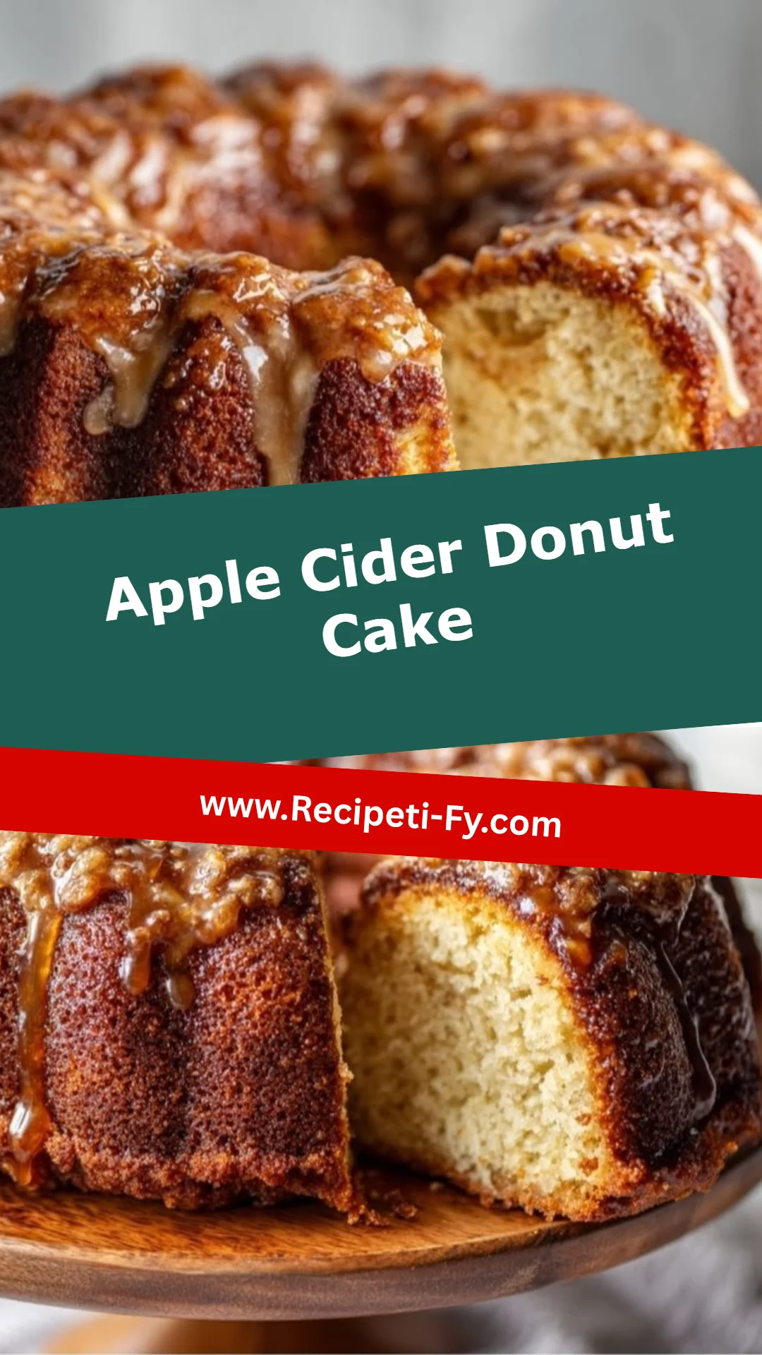 Apple Cider Donut Cake
