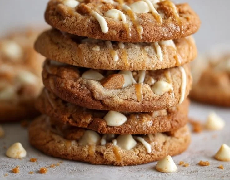 Biscoff White Chocolate Oatmeal Cookies Made in Your Pressure Cooker