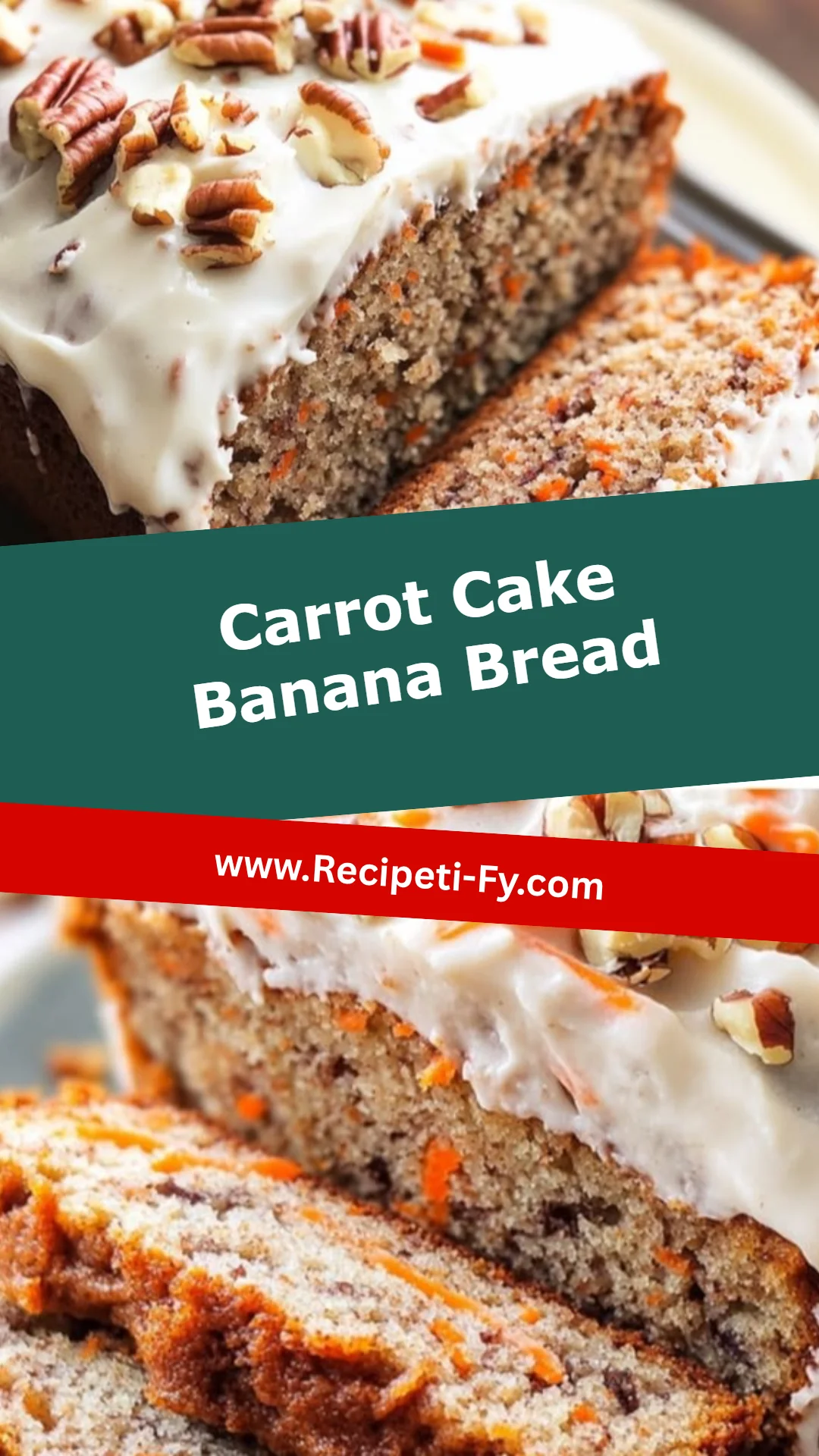 Carrot Cake Banana Bread