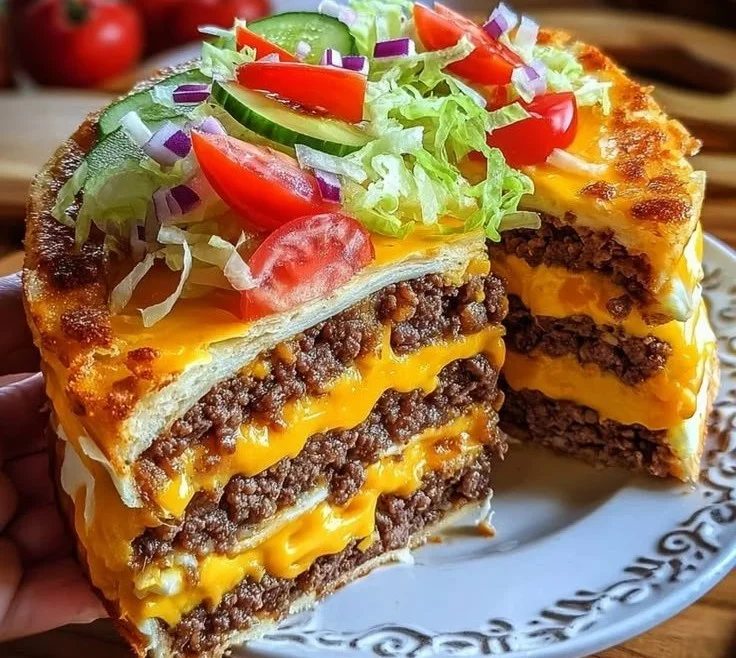 Cheeseburger Cake