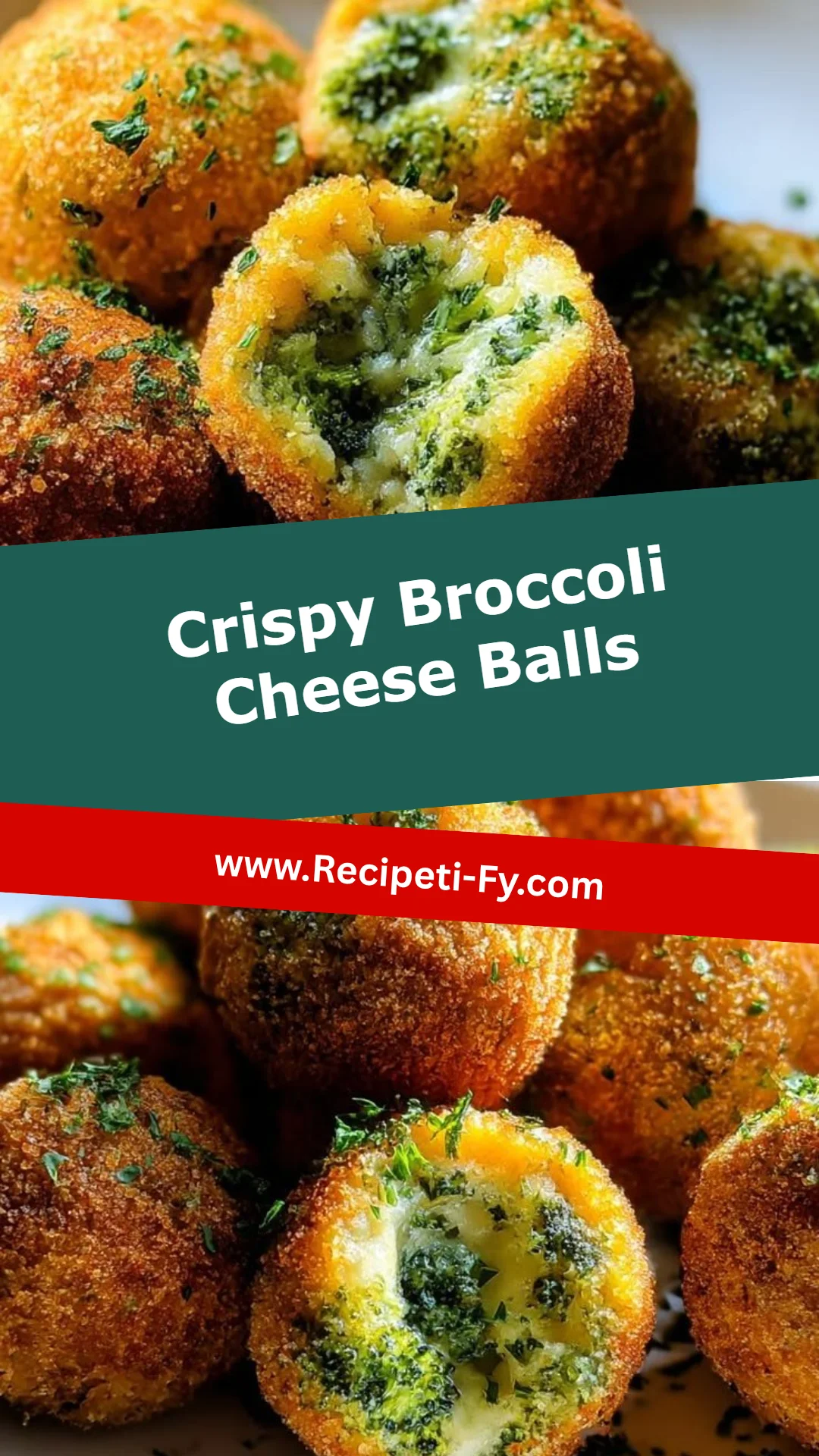 Crispy Broccoli Cheese Balls