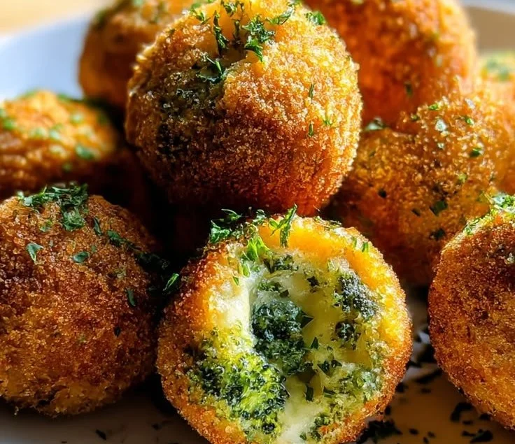 Crispy Broccoli Cheese Balls