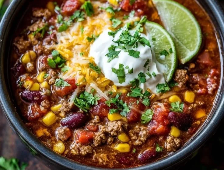 Crock Pot Taco Soup You Gotta Try Fast in the Pressure Cooker