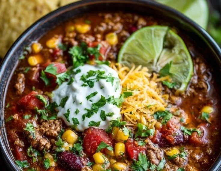 Crock Pot Taco Soup You Gotta Try Fast in the Pressure Cooker