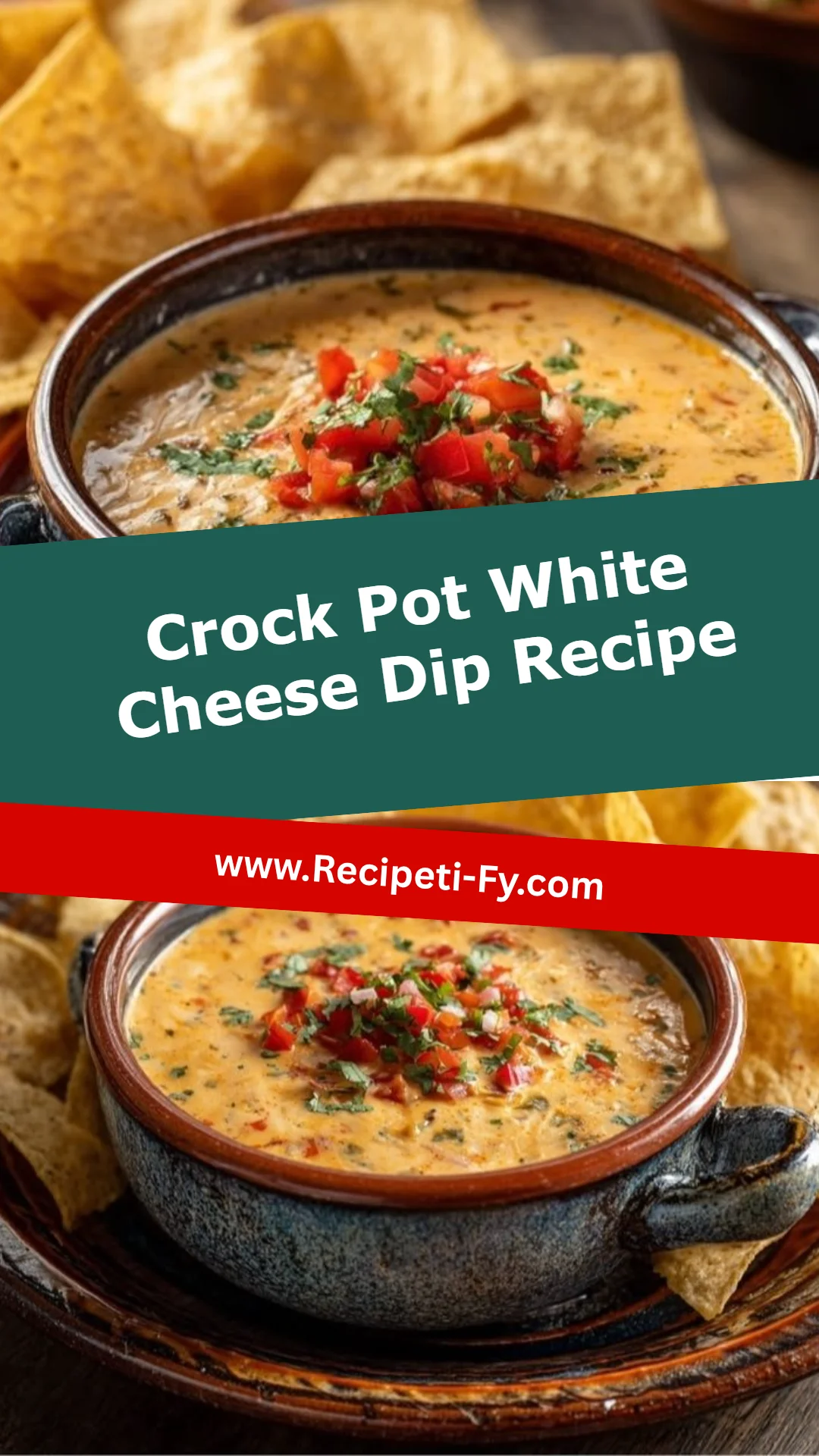 Crock Pot White Cheese Dip Recipe