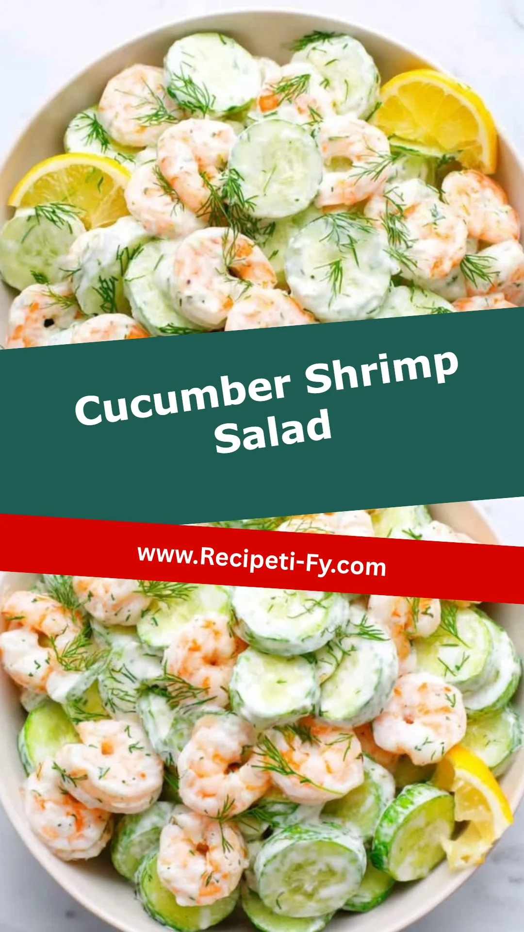 Cucumber Shrimp Salad