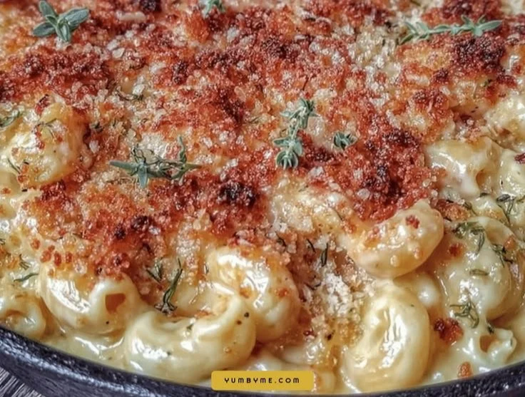 Easy Cast Iron Skillet Mac and Cheese Recipe with Crispy Topping for Perfect Comfort Food