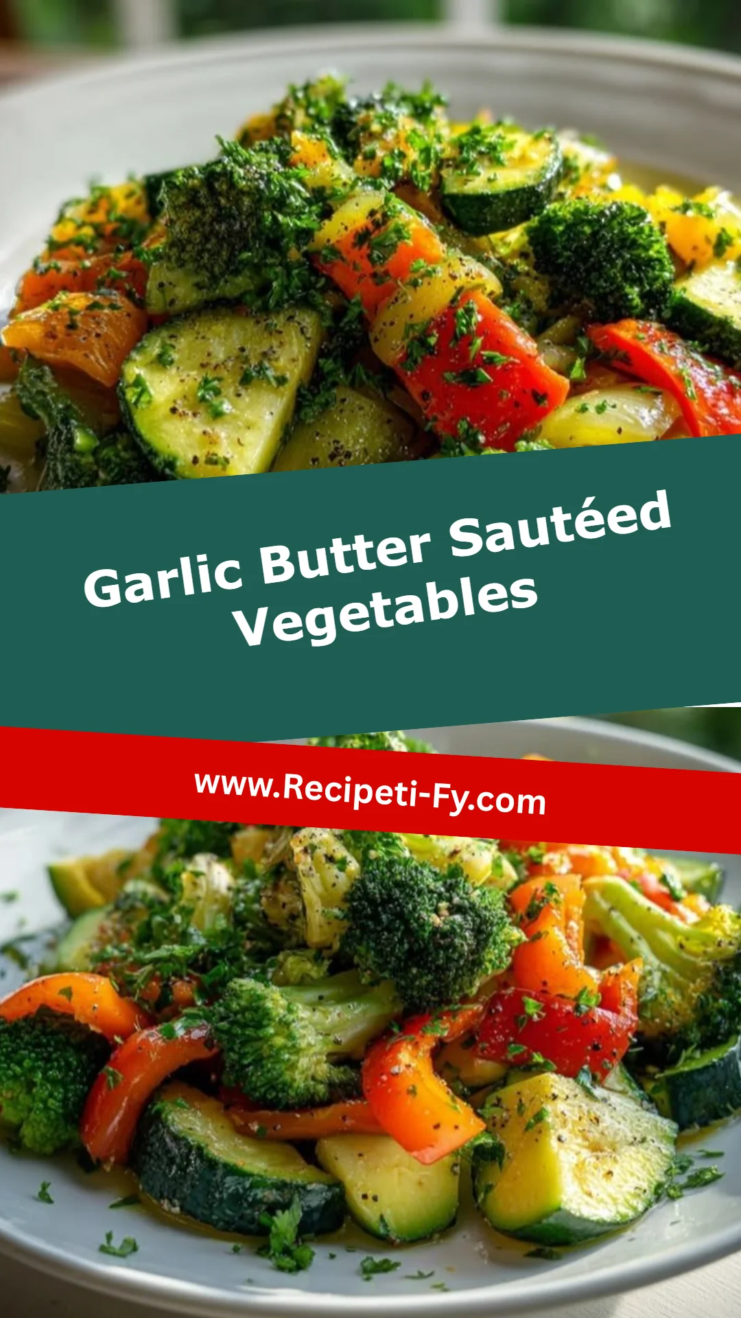 Garlic Butter Sautéed Vegetables