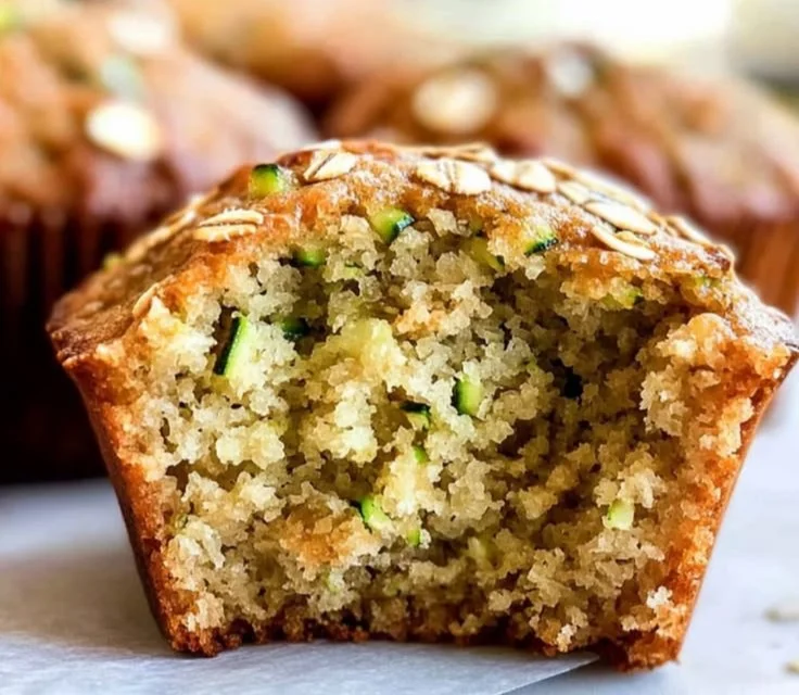 Gluten-free zucchini muffins fresh out of the oven, perfect for a wholesome snack.