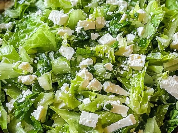 Greek Lettuce Salad