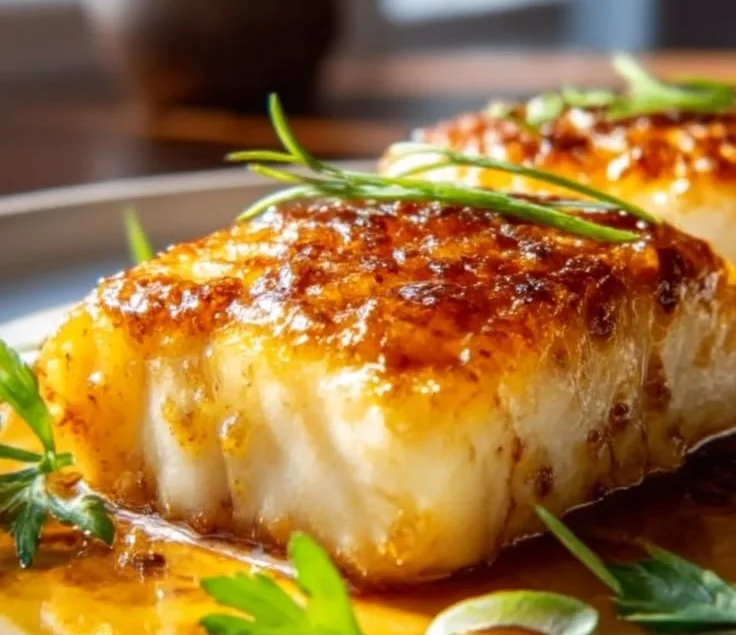 Honey Marinated Cod