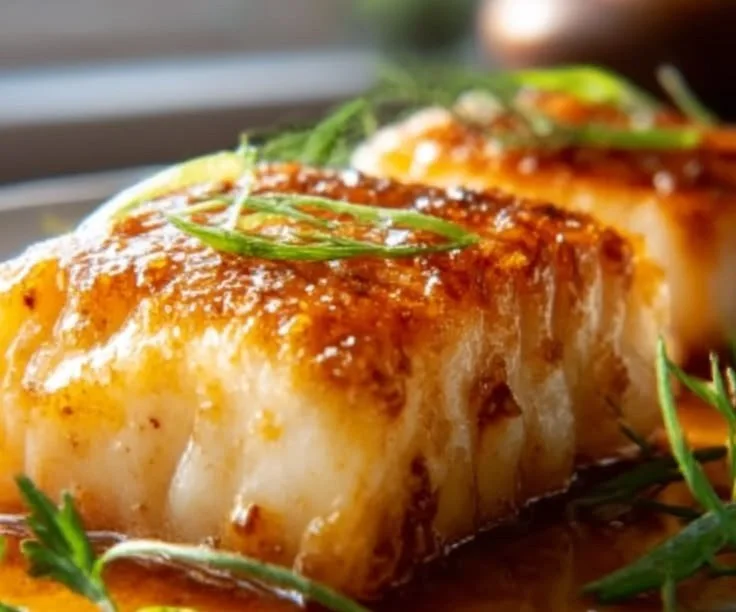 Honey Marinated Cod