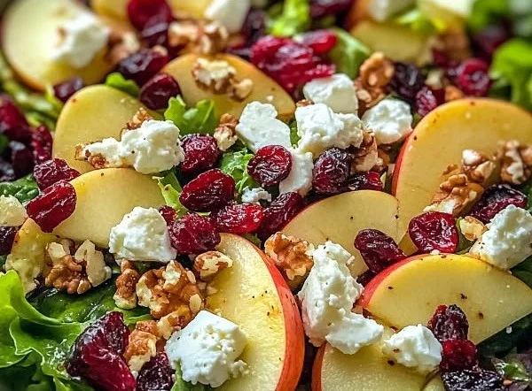 Honeycrisp Apple Feta Salad