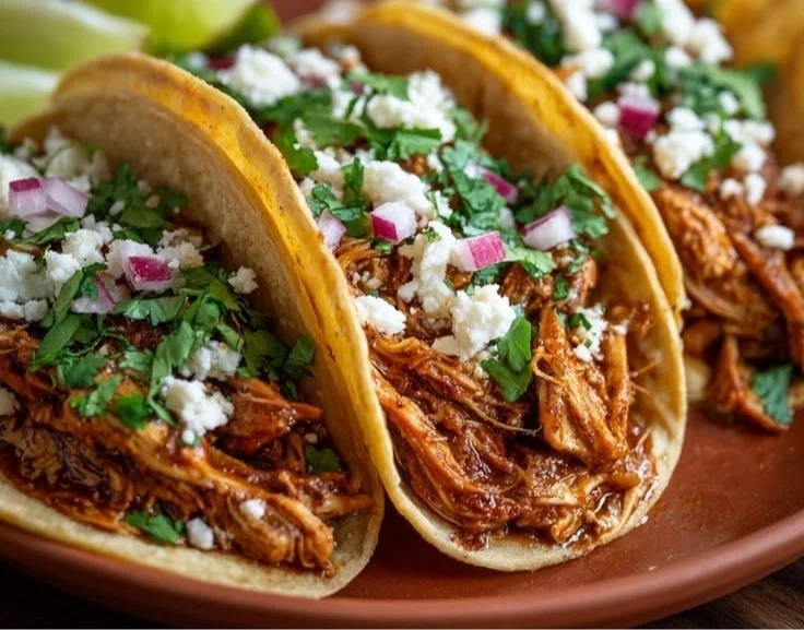 Slow Cooker Red Mole For Chicken Tacos
