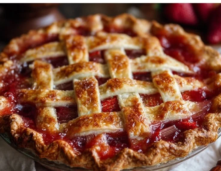 Strawberry Rhubarb Pie