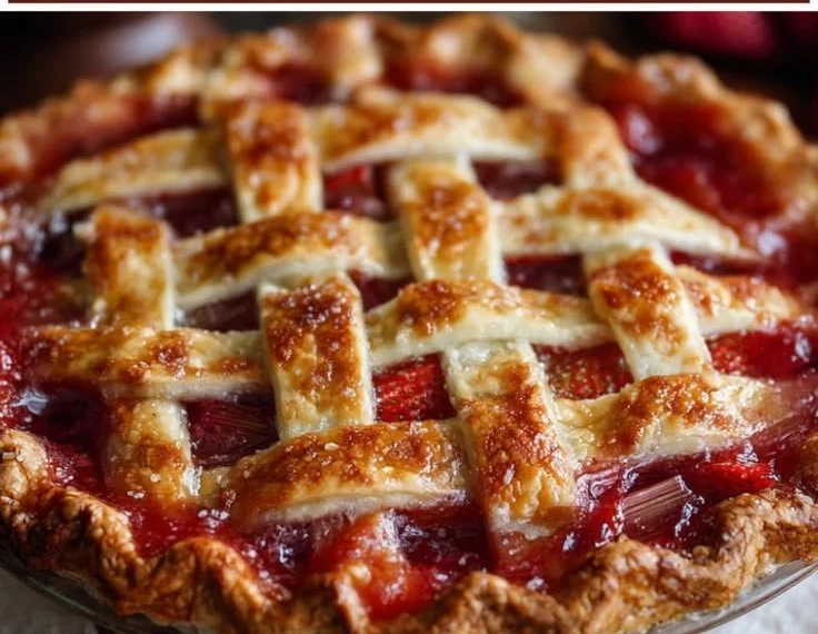 Strawberry Rhubarb Pie