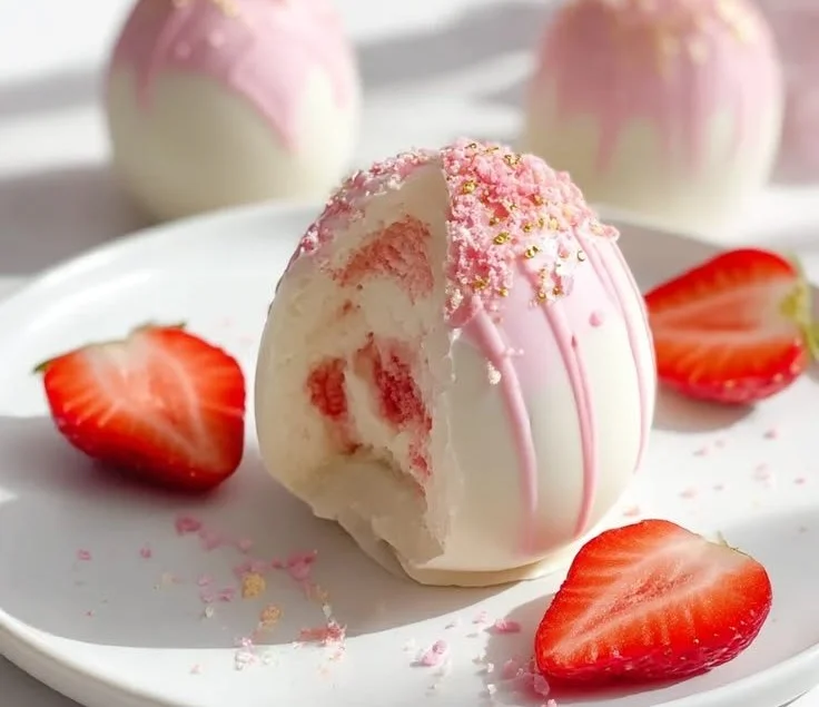 Strawberry Shortcake Egg Breakfast