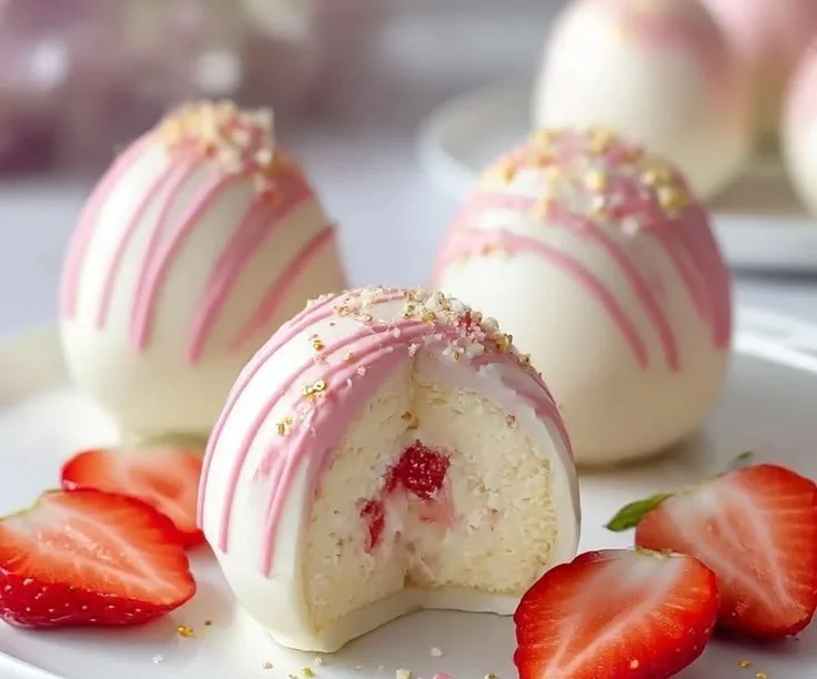 Strawberry Shortcake Egg Breakfast