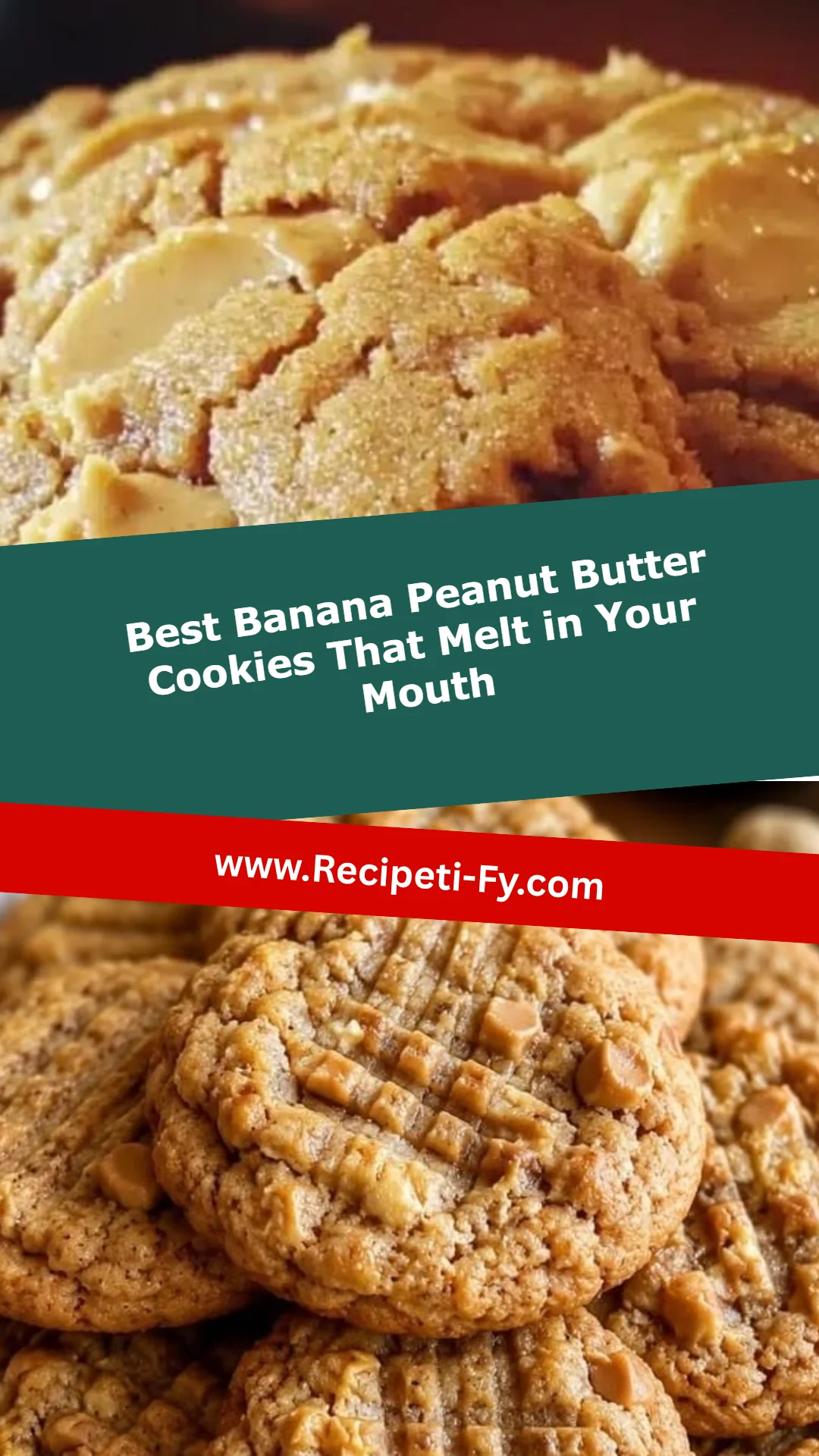 Best Banana Peanut Butter Cookies That Melt in Your Mouth