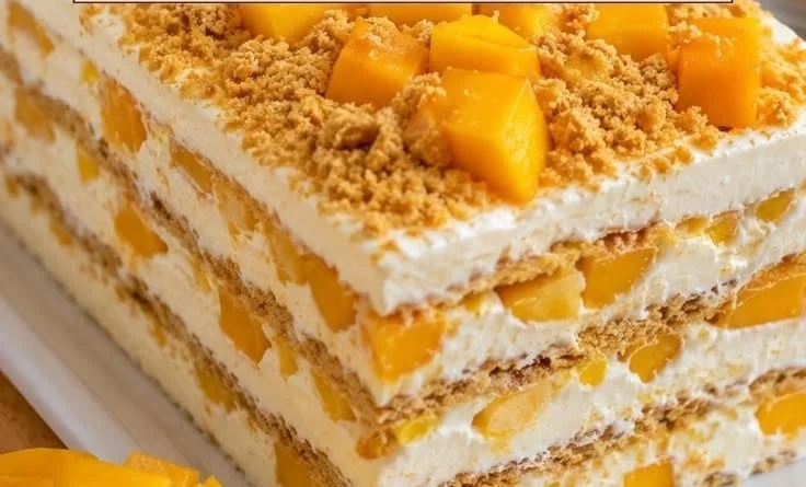 Easy Mango Graham Refrigerator Cake That Will Wow Your Taste Buds