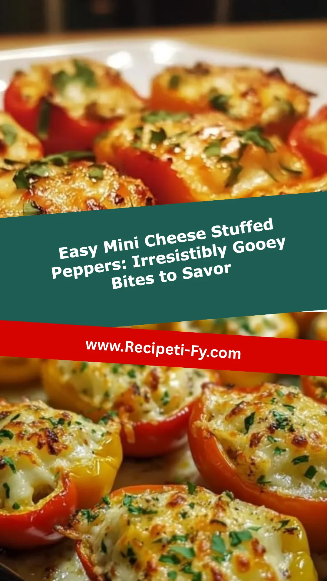 Easy Mini Cheese Stuffed Peppers: Irresistibly Gooey Bites to Savor