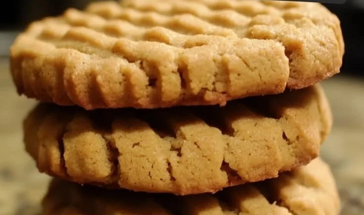 Easy Three Ingredient Peanut Butter Cookies That Melt in Your Mouth