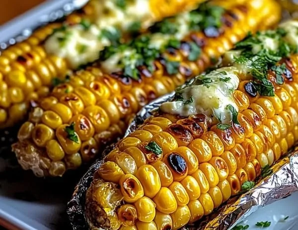 Grilled Corn on the Cob in Foil